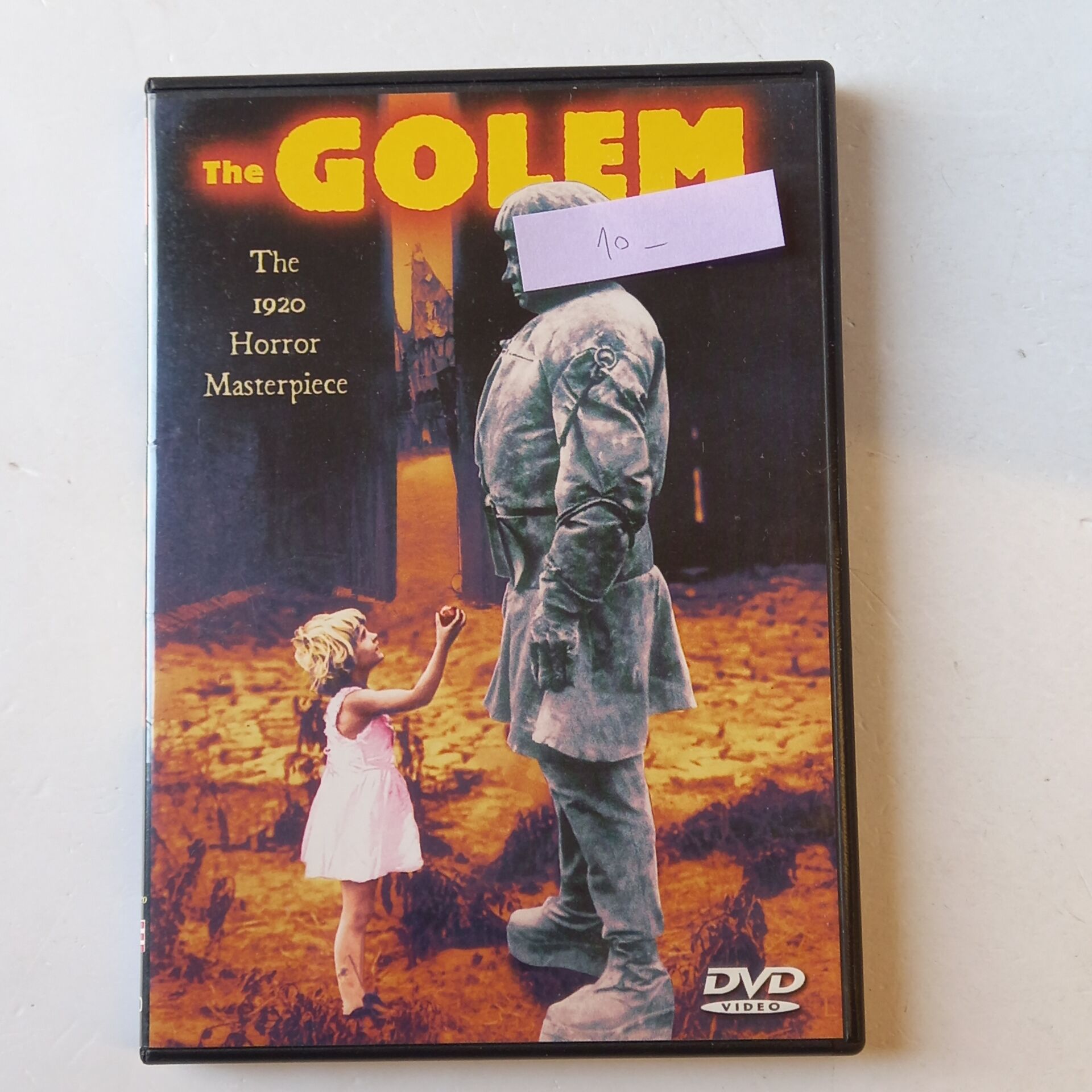 THE GOLEM - PAUL WEGENER, LYDA SALMONOVA - DVD 1.BÖLGE 2.EL
