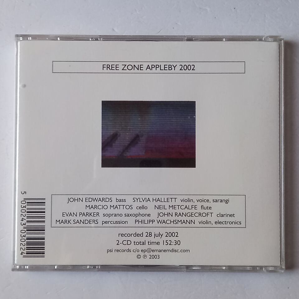 FREE ZONE APPLEBY 2002 (2003) - 2CD 2.EL