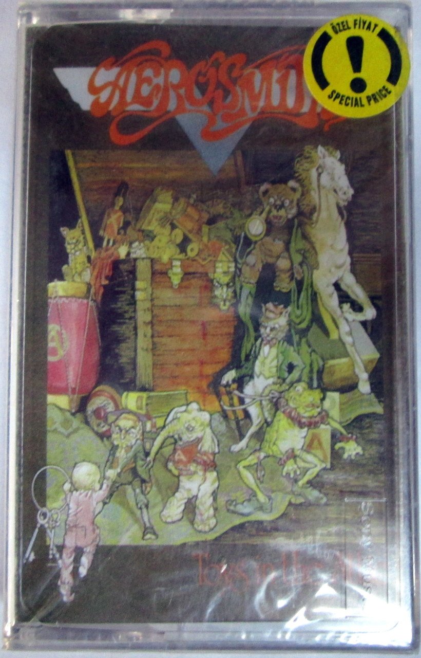 AEROSMITH - TOYS IN THE ATTIC CASSETTE SONY MADE IN TURKEY ''NEW''