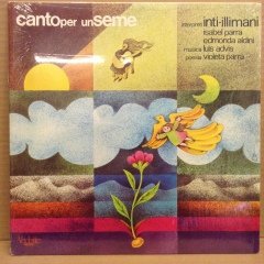 INTI ILLIMANI - CANTO PER UN SEME DÖNEM BASKISI SIFIR PLAK