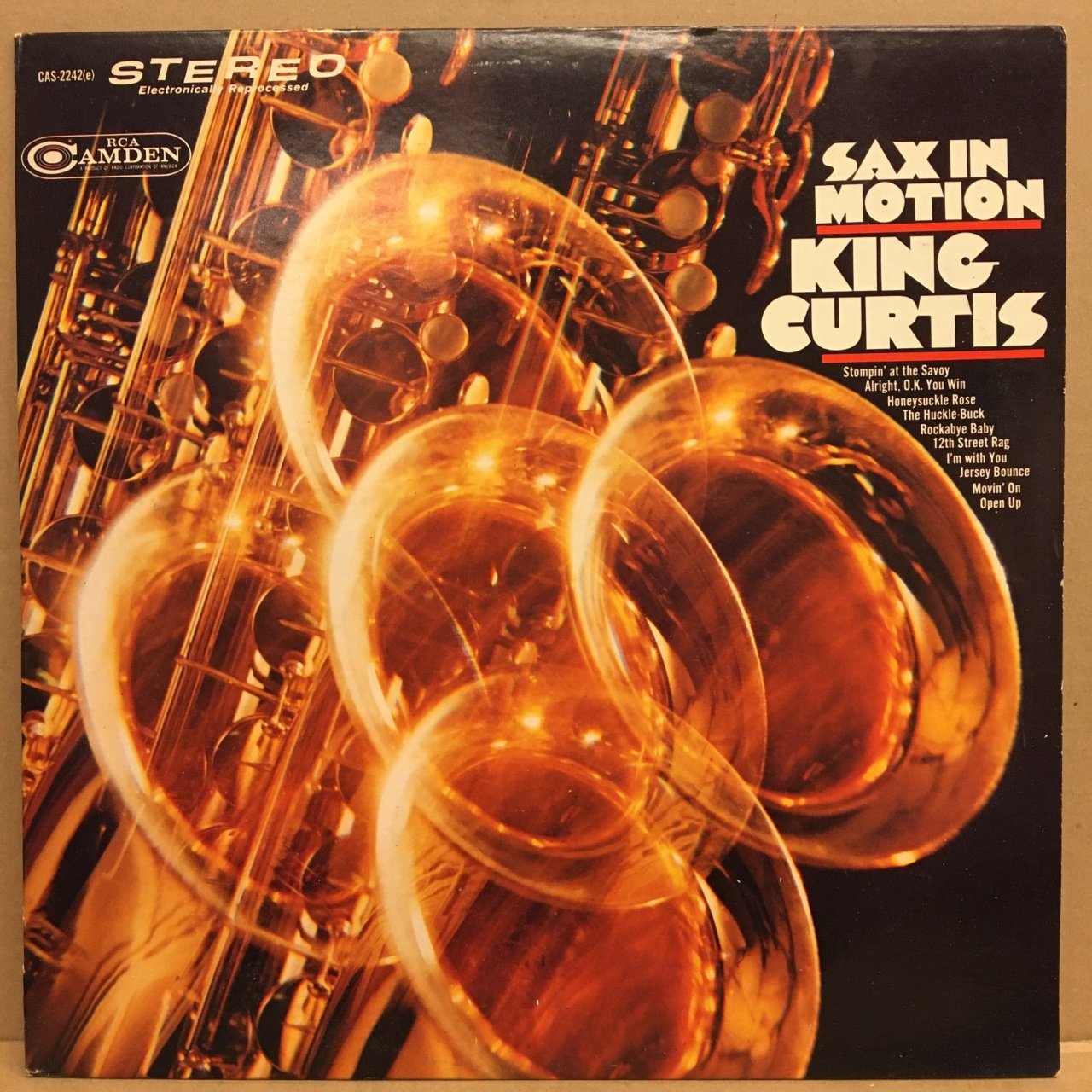 KING CURTIS - SAX IN MOTION 1968 2.EL PLAK