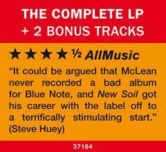 JACKIE MCLEAN - NEW SOIL (1959) - LP 180GR 2019 EDITION SIFIR PLAK