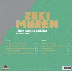 ZEKİ MÜREN - TÜRK SANAT MÜZİĞİ VE BİRÇOK ESER - LP 2021 BASIM SIFIR PLAK