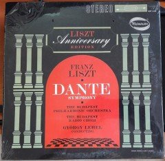 LISZT: DANTE SYMPHONY, BUDAPEST PHILHARMONIC ORCHESTRA, GYÖRGY LEHEL - LP SIFIR