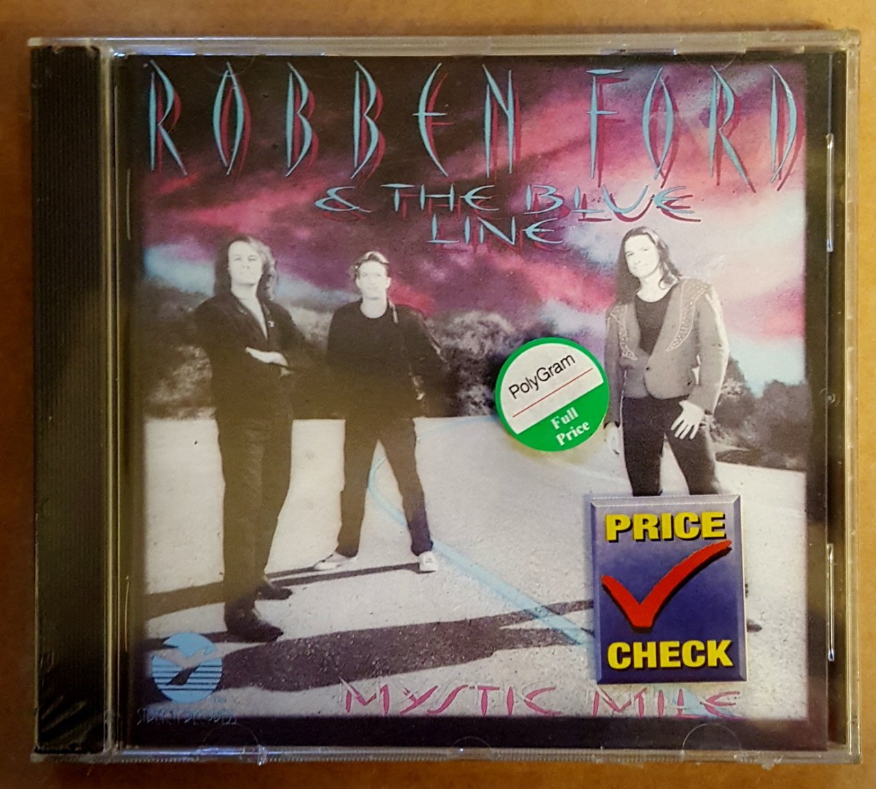 ROBBEN FORD & THE BLUE LINE MYSTIC MILE (1993) CD GRP RECORDS SIFIR