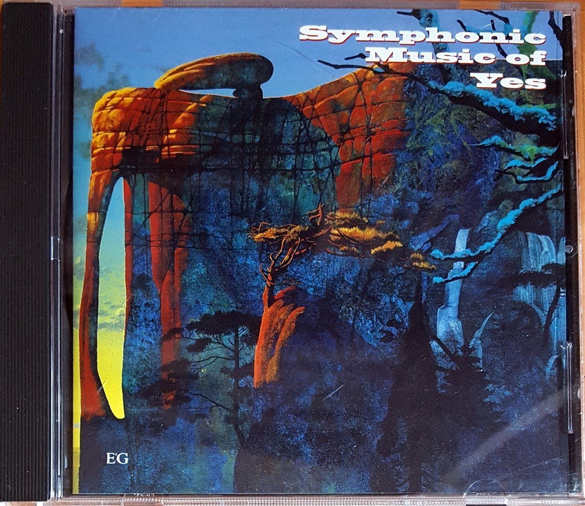 SYMPHONIC MUSIC OF YES / STEVE HOWE, BILL BRUFORD, JON ANDERSON, ALAN PARSONS, DAVID PALMER, THE LONDON PHILHARMONIC ORCHESTRA (1993) RCA VICTOR CD 2.EL