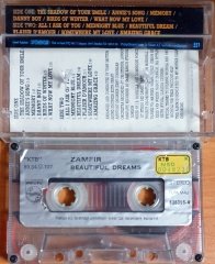 ZAMFIR - BEAUTIFUL DREAMS (1989) - KASET PLAKSAN 2.EL