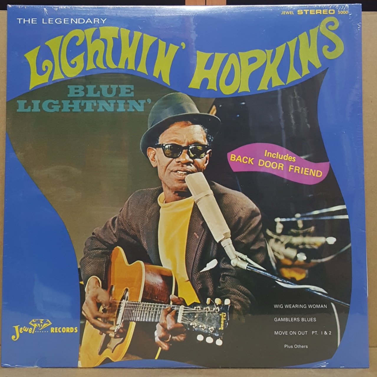 LIGHTNING HOPKINS - BLUE LIGHTNIN' (1965) - LP SIFIR LIGHTNING HOPKINS