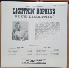 LIGHTNING HOPKINS - BLUE LIGHTNIN' (1965) - LP SIFIR LIGHTNING HOPKINS