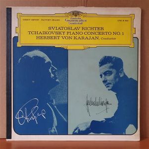 SVIATOSLAV RICHTER / TCHAIKOVSKY PIANO CONCERTO NO.1 / HERBERT VON KARAJAN (1963) - LP 2.EL PLAK