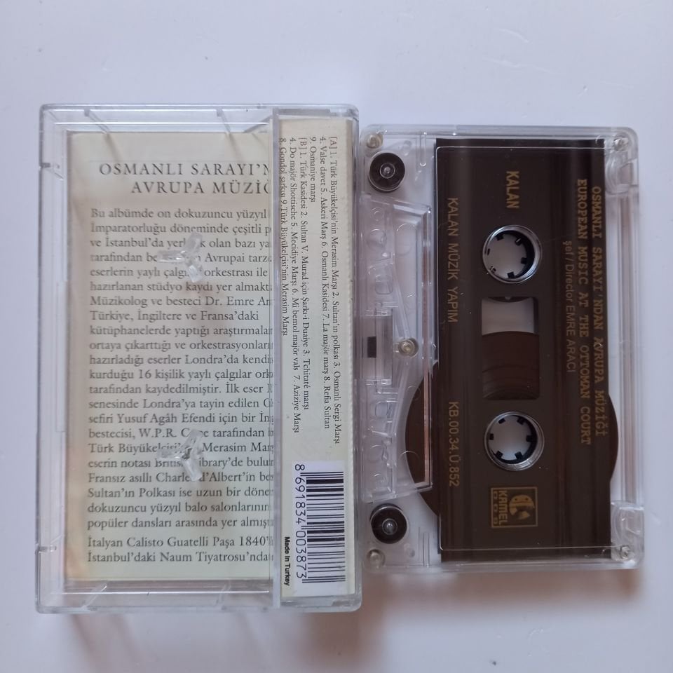 OSMANLI SARAYI'NDAN AVRUPA MÜZİĞİ / ŞEF: EMRE ARACI (2000) -  KASET 2.EL