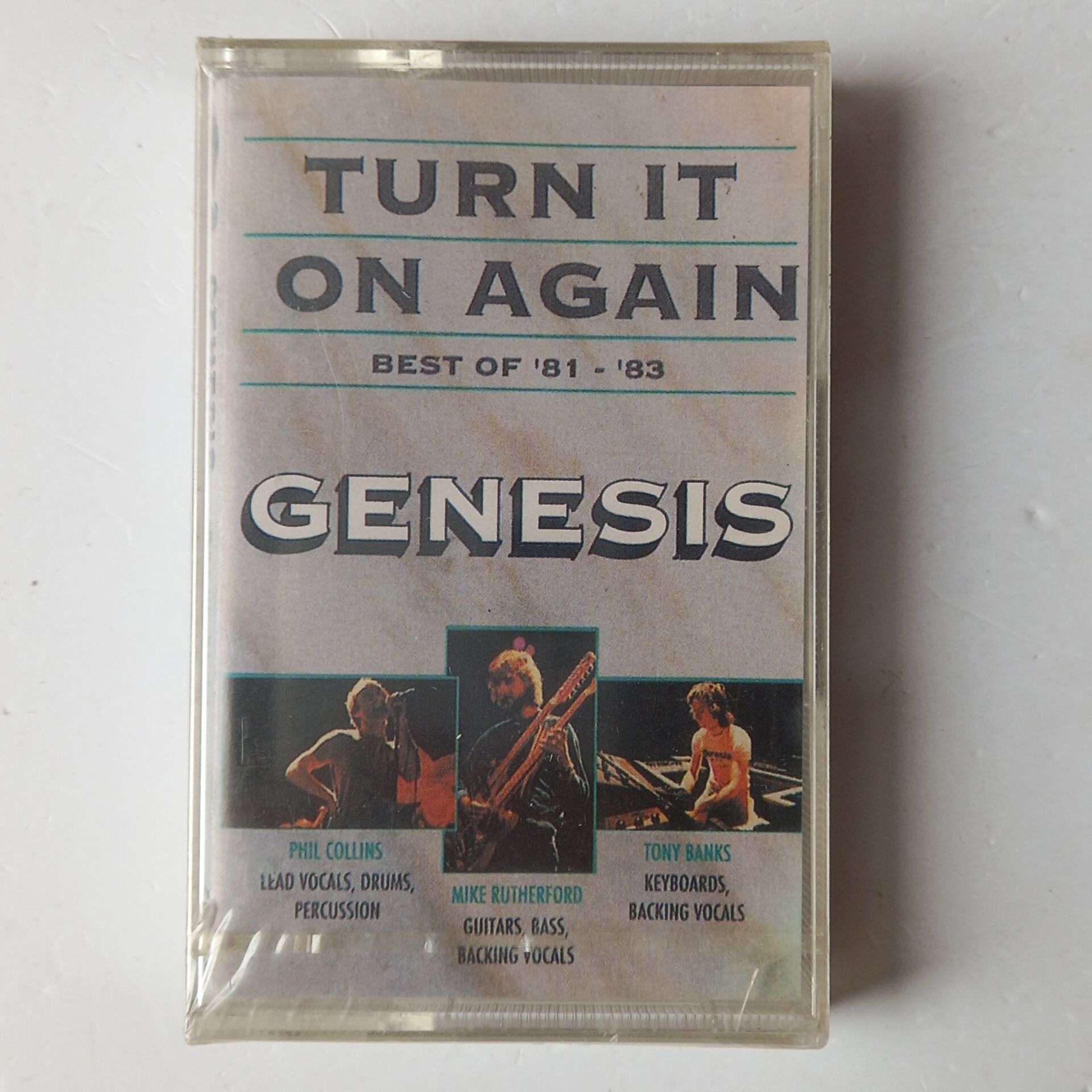 GENESIS - TURN IT ON AGAIN - BEST OF \'81 - \'83 (1992) - KASET SIFIR