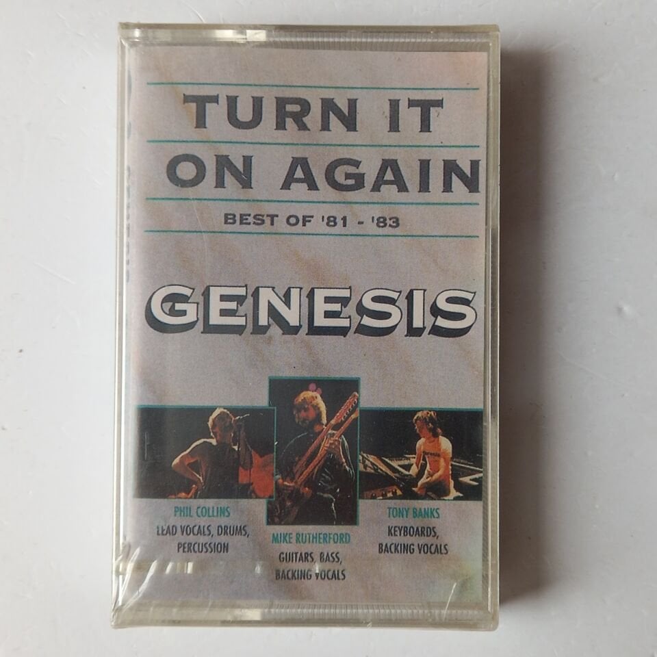 GENESIS - TURN IT ON AGAIN - BEST OF \'81 - \'83 (1992) - KASET SIFIR