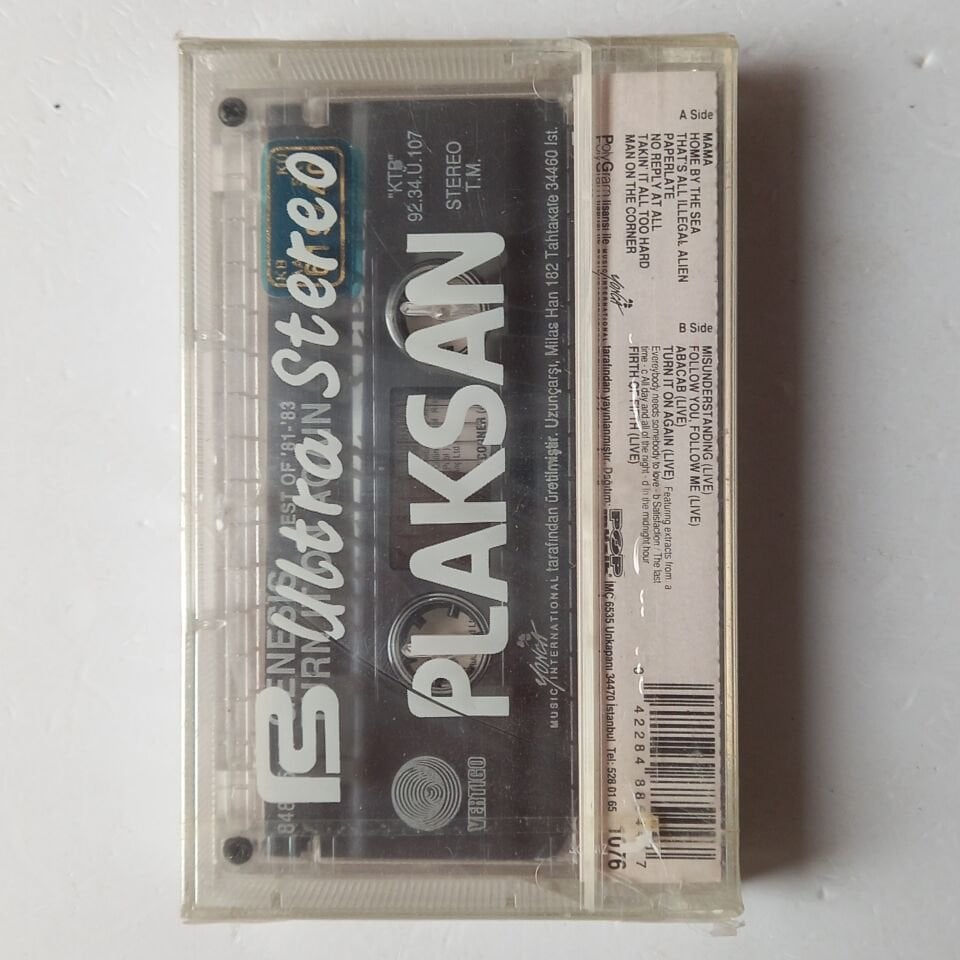 GENESIS - TURN IT ON AGAIN - BEST OF \'81 - \'83 (1992) - KASET SIFIR