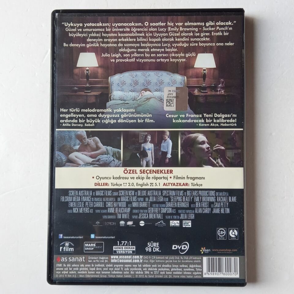 UYUYAN GÜZEL / SLEEPING BEAUTY - EMILY BROWNING, RACHAEL BLAKE - DVD 2.EL