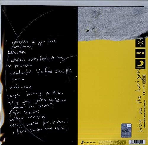 BRING ME THE HORIZON - AMO (2019) - 2LP BLACK VINYL EDITION SIFIR PLAK