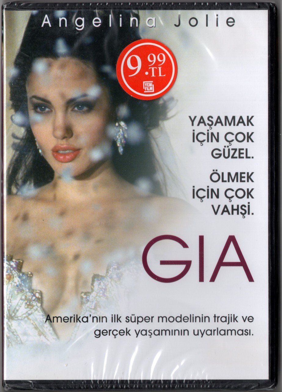 GIA - ANGELINA JOLIE - FAYE DUNAWAY - MICHAEL CHRISTOFER - DVD SIFIR