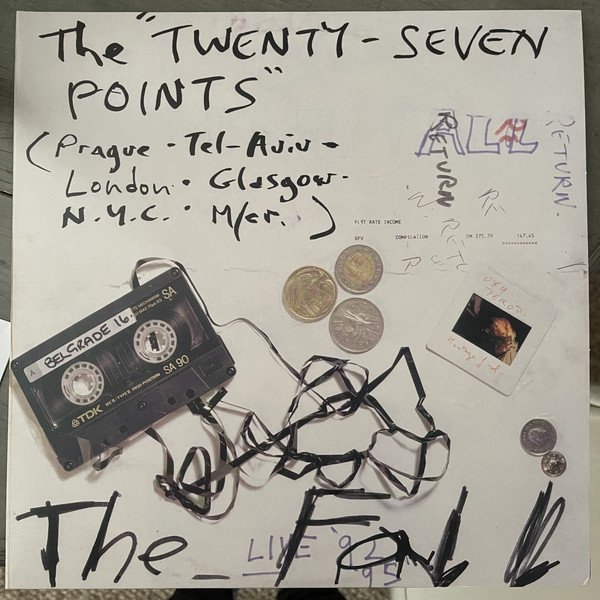 THE FALL - THE TWENTY SEVEN POINTS (1995) - 2LP RENKLİ PLAK SIFIR