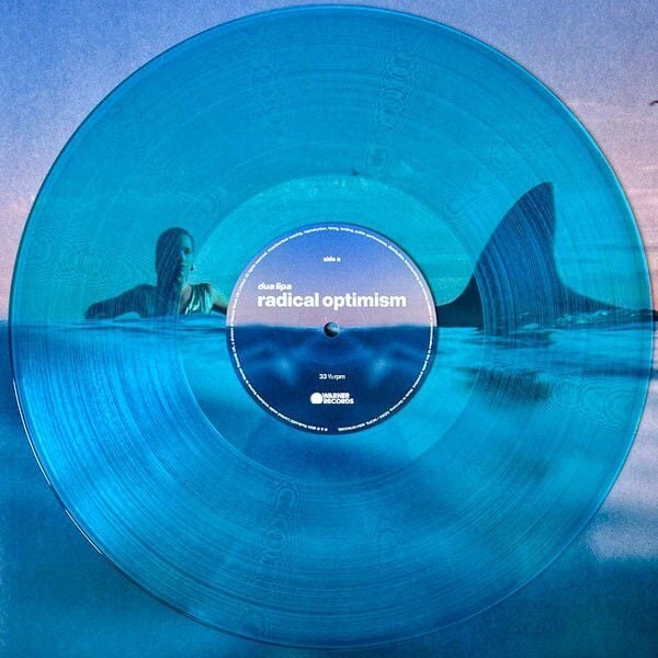 DUA LIPA – RADICAL OPTIMISM (2024) - LP CURAÇAO BLUE COLOURED EDITION SIFIR PLAK