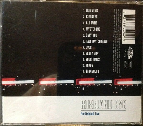 PORTISHEAD – ROSELAND NYC LIVE (1998) - CD SIFIR