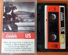 NICK KAMEN - US (1988) MMY CASSETTE MADE IN TURKEY ''USED'' PAPER LABEL