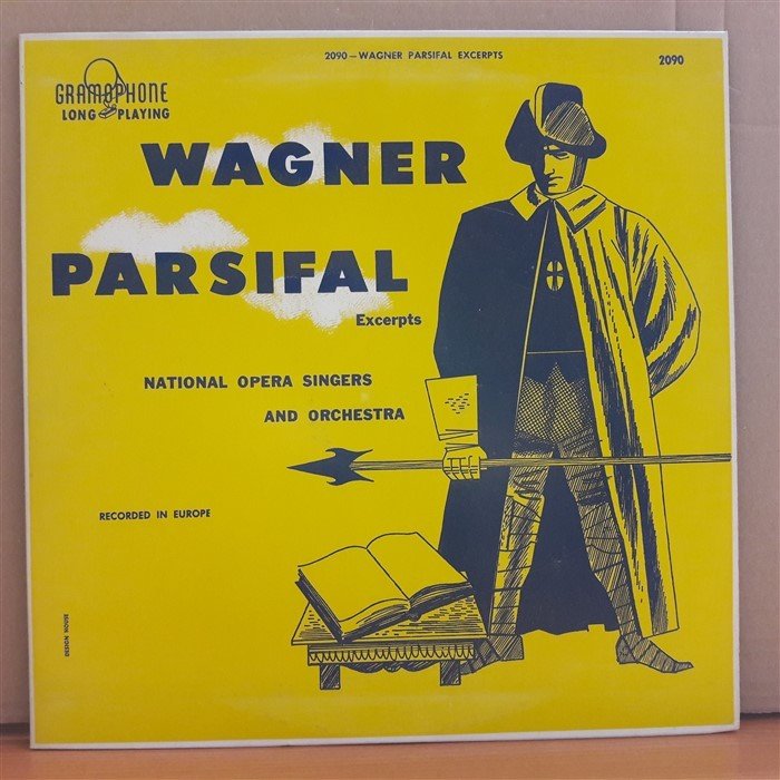 WAGNER: PARSIFAL, NATIONAL OPERA SINGERS AND ORCHESTRA (1954) - LP 2.EL PLAK