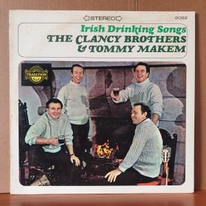 IRISH DRINKING SONGS / THE CLANCY BROTHERS & TOMMY MAKEM (1969) - LP 2.EL PLAK