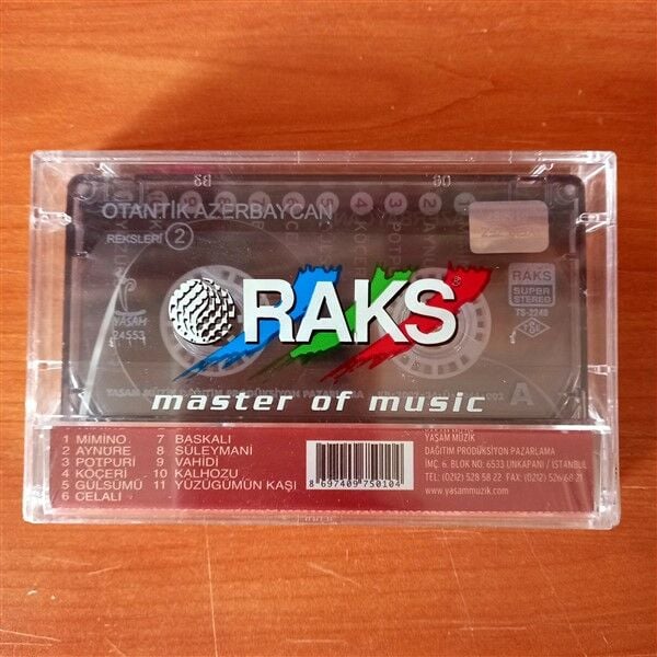 OTANTİK AZERBAYCAN REKSLERİ 2 (2002) - KASET YAŞAM MÜZİK SIFIR