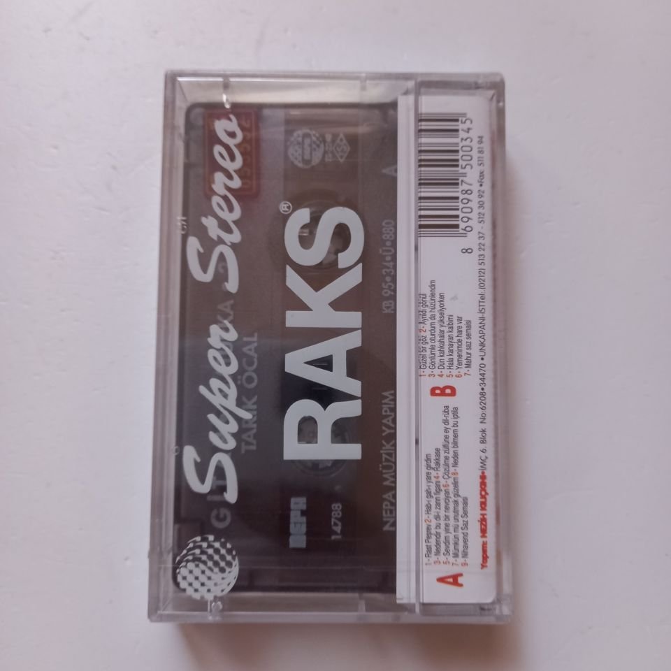 TARIK ÖCAL - GİTAR ALATURKA 2 (1995) - KASET SIFIR