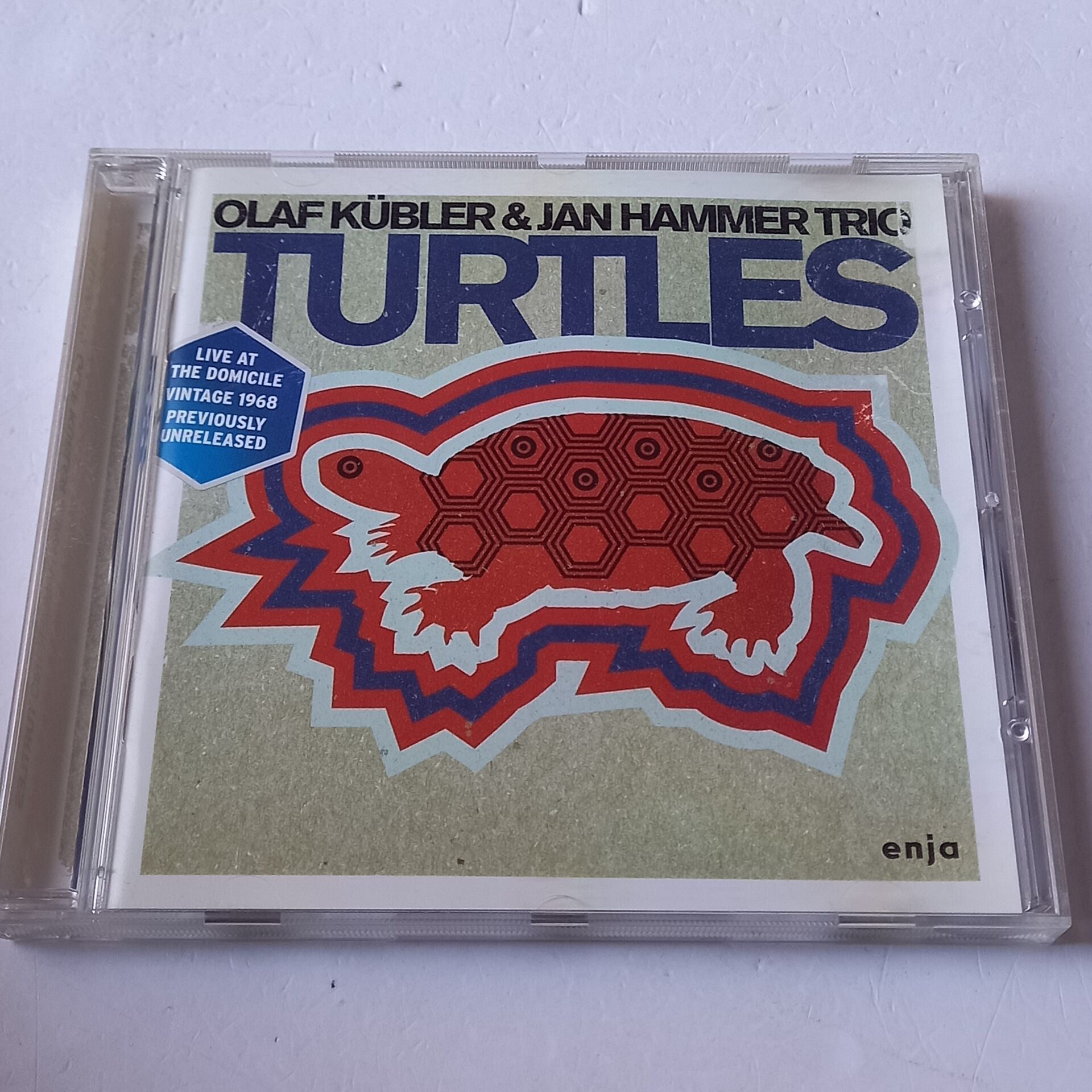 OLAF KÜBLER & JAN HAMMER TRIO – TURTLES / LIVE AT DOMICILE 1968 (2007) - CD 2.EL