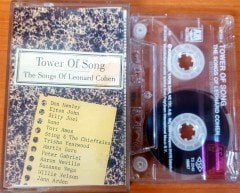 TRIBUTE - TOWER OF SONG [THE SONGS OF LEONARD COHEN] STING BONO ELTON JOHN PETER GABRIEL (1995) RAKS CASSETTE MADE IN TURKEY ''USED''
