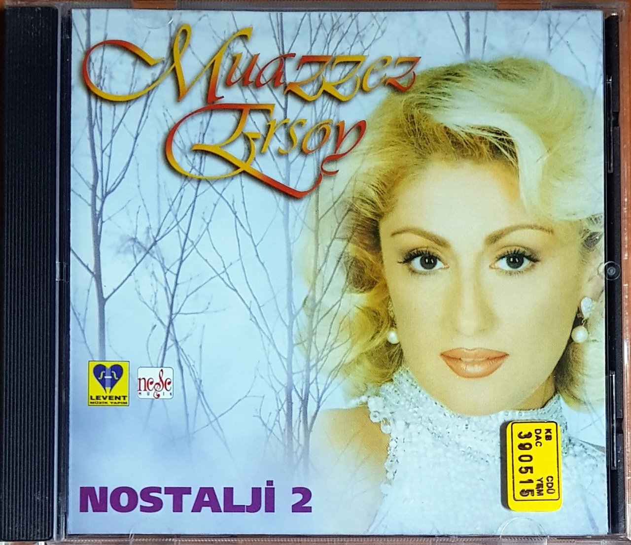 MUAZZEZ ERSOY - NOSTALJİ 2 (1996) NEŞE MÜZİK CD 2.EL