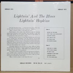 LIGHTNIN' HOPKINS - LIGHTNIN' AND THE BLUES (1960) - LP SIFIR LIGHTNING HOPKINS