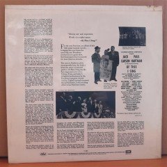 OF THEE I SING - BROADWAY CAST - LP DÖNEM BASKISI SIFIR PLAK