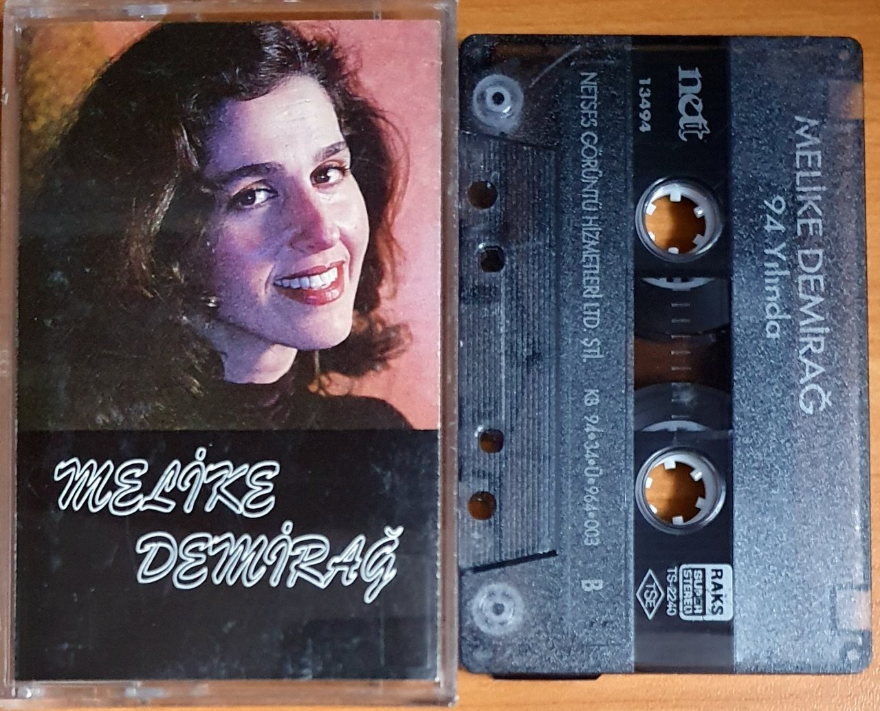 MELİKE DEMİRAĞ - 94 YILINDA (1994) - KASET NETSES 2.EL