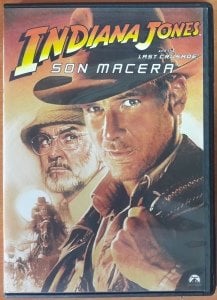 INDIANA JONES SON MACERA - And The LAST CRUSADE - HARRISON FORD - SEAN CONNERY - STEVEN SPIELBERG - DVD 2.EL