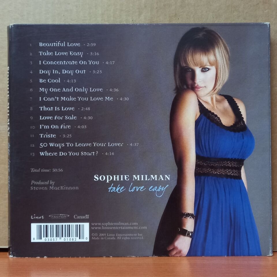 SOPHIE MILMAN – TAKE LOVE EASY (2009) - CD 2.EL