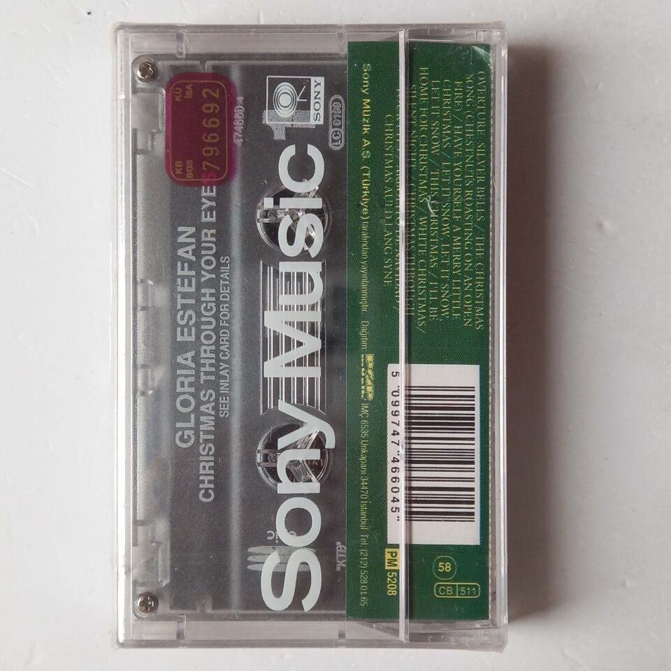 GLORIA ESTEFAN - CHRISTMAS THROUGH YOUR EYES (1994) - KASET SIFIR