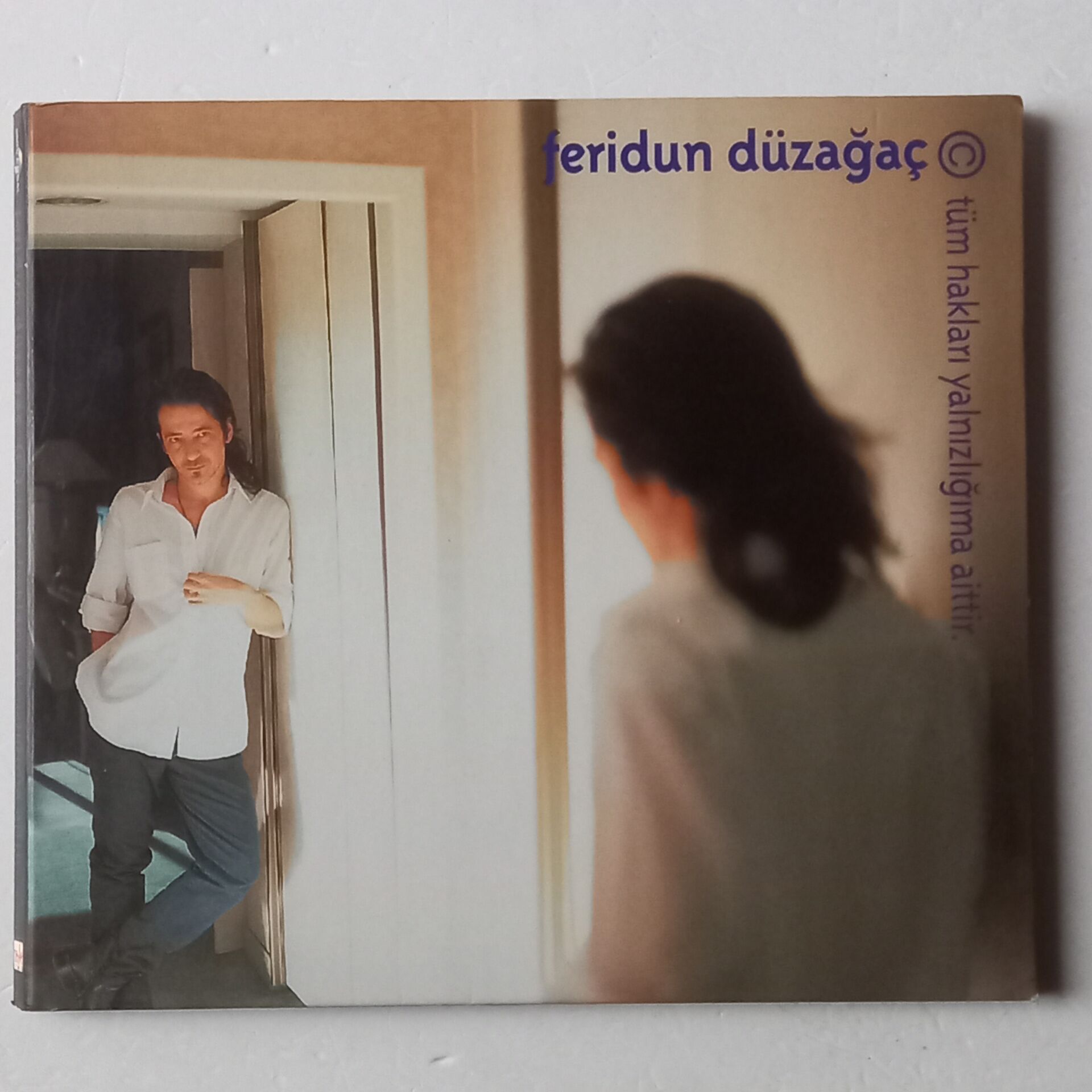 FERİDUN DÜZAĞAÇ – TÜM HAKLARI YALNIZLIĞIMA AİTTIR (2001) - CD DIGIPAK 2.EL