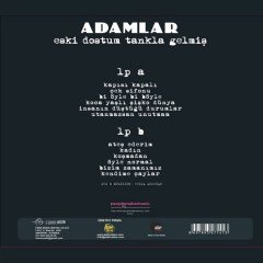 ADAMLAR - ESKİ DOSTUM TANKLA GELMİŞ (2014) - PLAK SIFIR