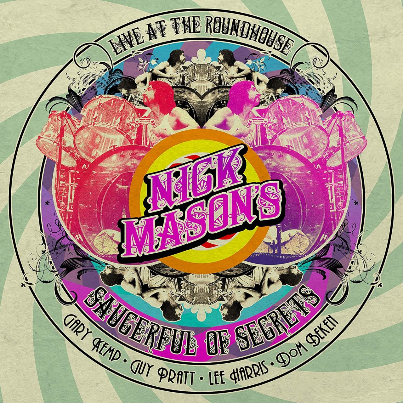 NICK MASON (PINK FLOYD) - SAUCERFUL OF SECRETS / LIVE AT THE ROUNDHOUSE (2020) - 2LP SIFIR PLAK