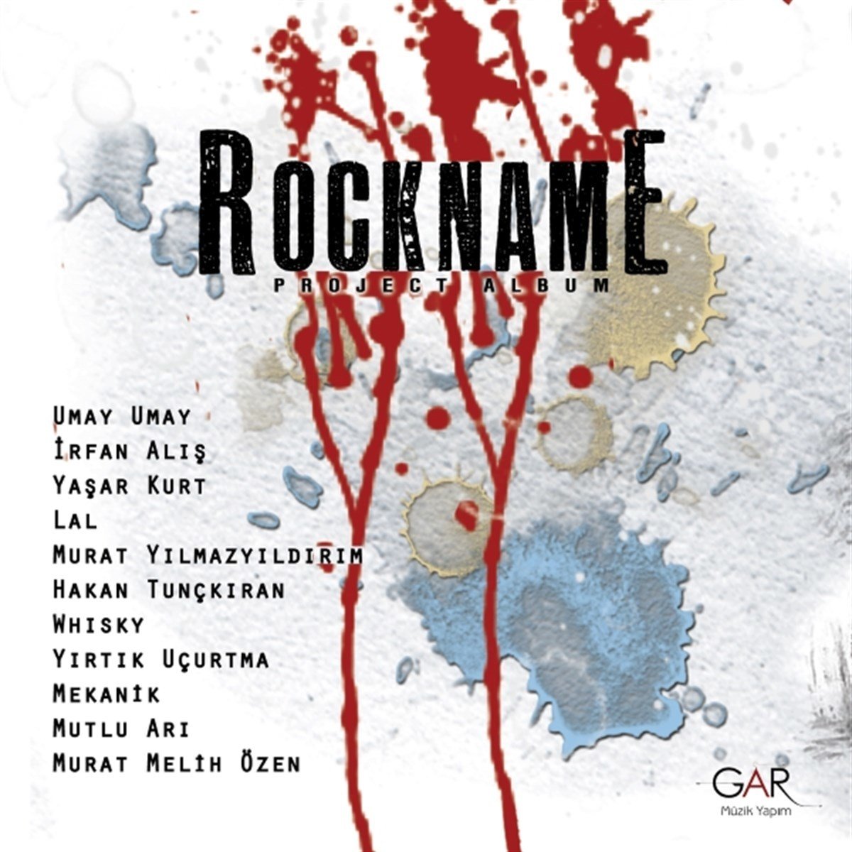ROCKNAME - PROJECT ALBUM / UMAY UMAY YAŞAR KURT WHISKY (2007) - CD SIFIR