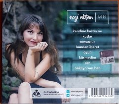 EZGİ AKTAN - İYİ Kİ (2016) ADA MÜZİK CD 2.EL