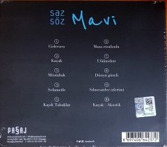 MAVİ - SAZ SÖZ (2018) PASAJ CD SIFIR