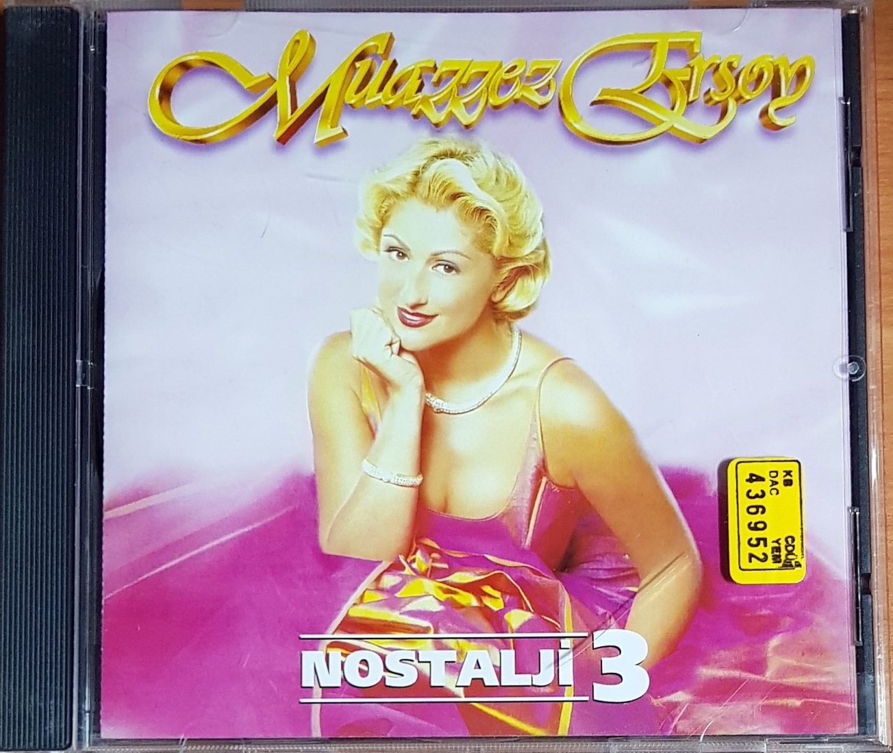 MUAZZEZ ERSOY - NOSTALJİ 3 (1997) LEVENT MÜZİK & NEŞE MÜZİK CD 2.EL