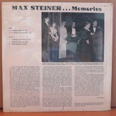 MAX STEINER - MEMORIES - LP DÖNEM BASKISI SIFIR PLAK