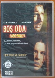 VACANCY - BOŞ ODA - KATE BECKINSALE - LUKE WILSON - DVD 2.EL