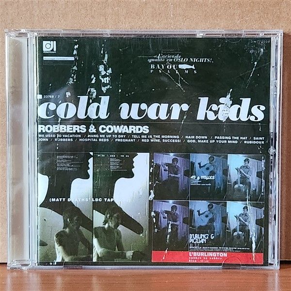 COLD WAR KIDS – ROBBERS & COWARDS (2006) - CD 2.EL