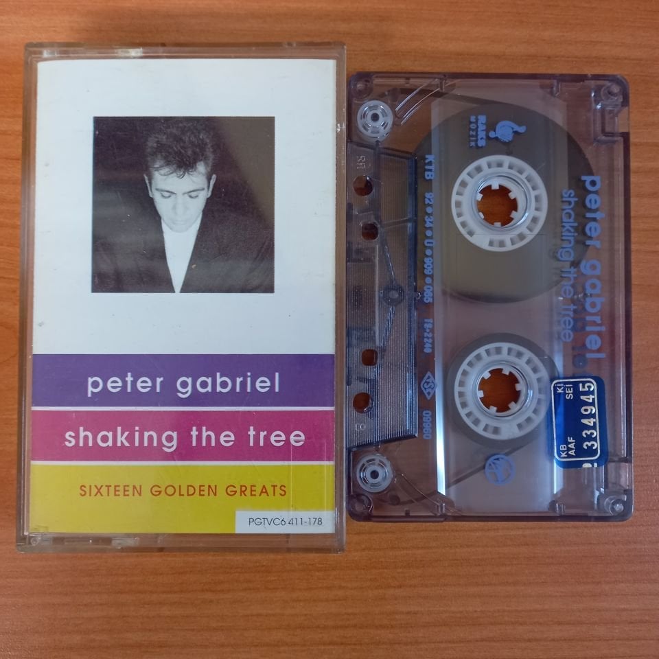 PETER GABRIEL - SHAKING THE TREE / SIXTEEN GOLDEN GREATS (1992) - KASET 2.EL
