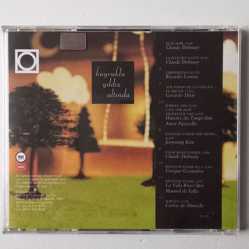 IGNACE JANG, ŞİRİN PANCAROĞLU – KUYRUKLU YILDIZ ALTINDA (2007) - CD 2.EL